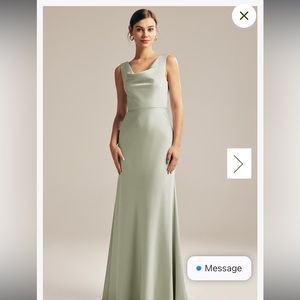 Satin Bridesmaid Dress